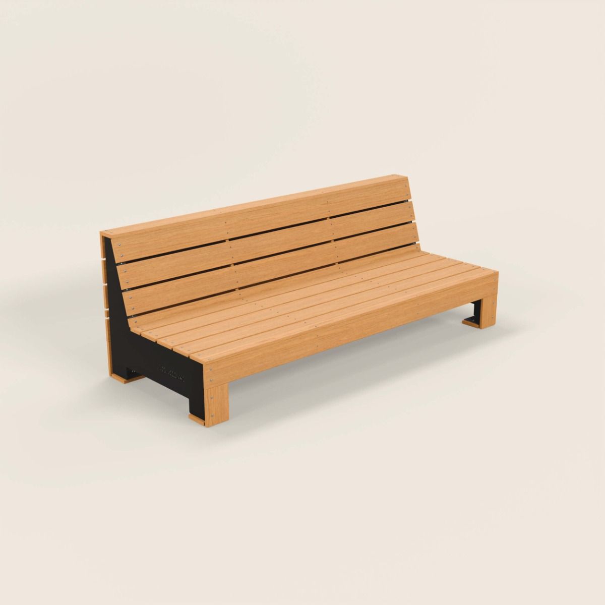 Heavy Wood Couch